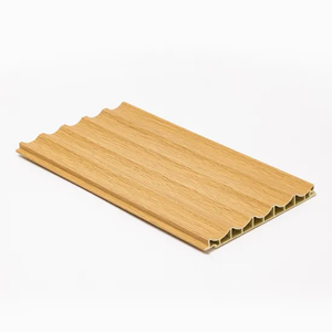 Top Grade Eco-Friendly Stain-Resistant Waterproof Fluted Indoor Decoration PVC Wall Panel
