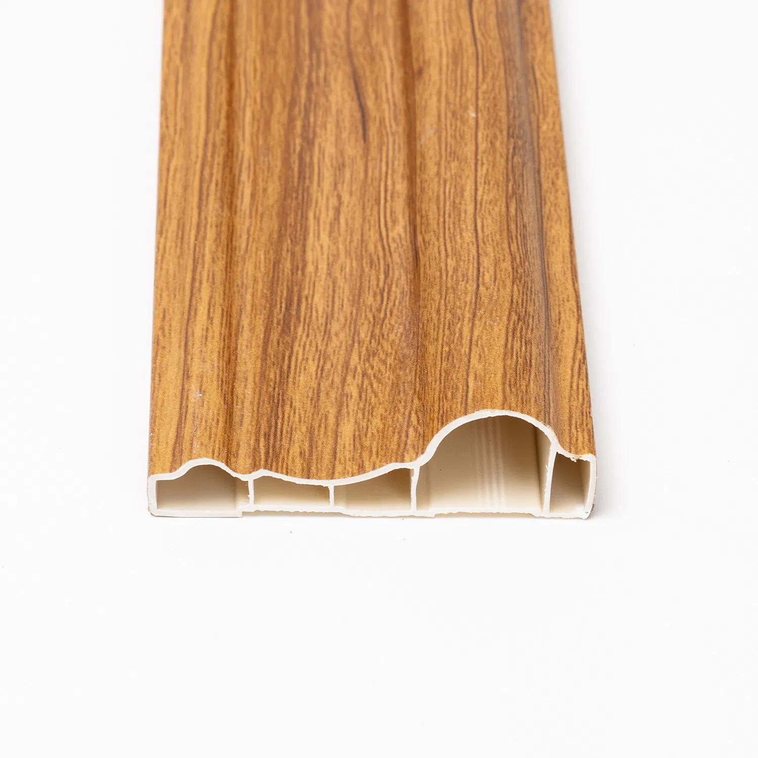 Easy Install Hotel Office Interior Decoration Eco-Friendly Waterproof Fluted PVC Wall Panel