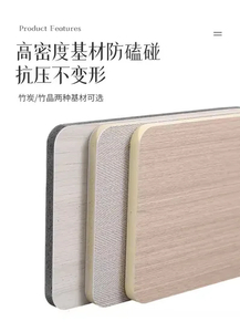 Factory Wholesale Moisture-Proof Waterproof Eco-Friendly Home Decoration Fluted Wall Panel