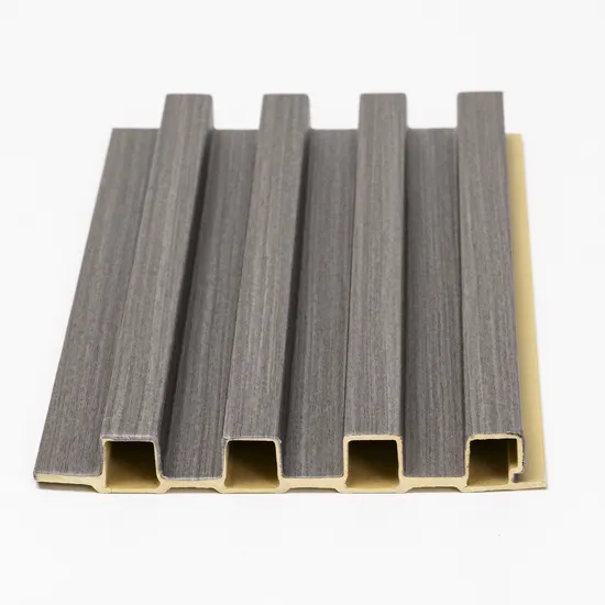 Easy Install Hotel Office Interior Decoration Eco-Friendly Waterproof Fluted PVC Wall Panel