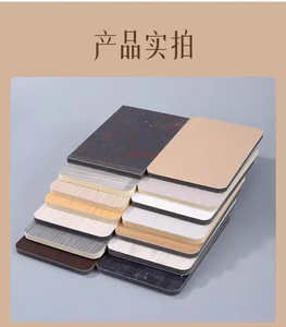 Factory Custom Texture Anti-Collision Waterproof Maintenance Free Decorative Plastic Wall Panel