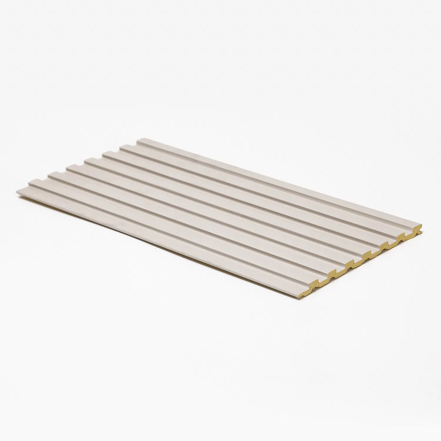 Easy Install Hotel Office Interior Decoration Eco-Friendly Waterproof Fluted PVC Wall Panel