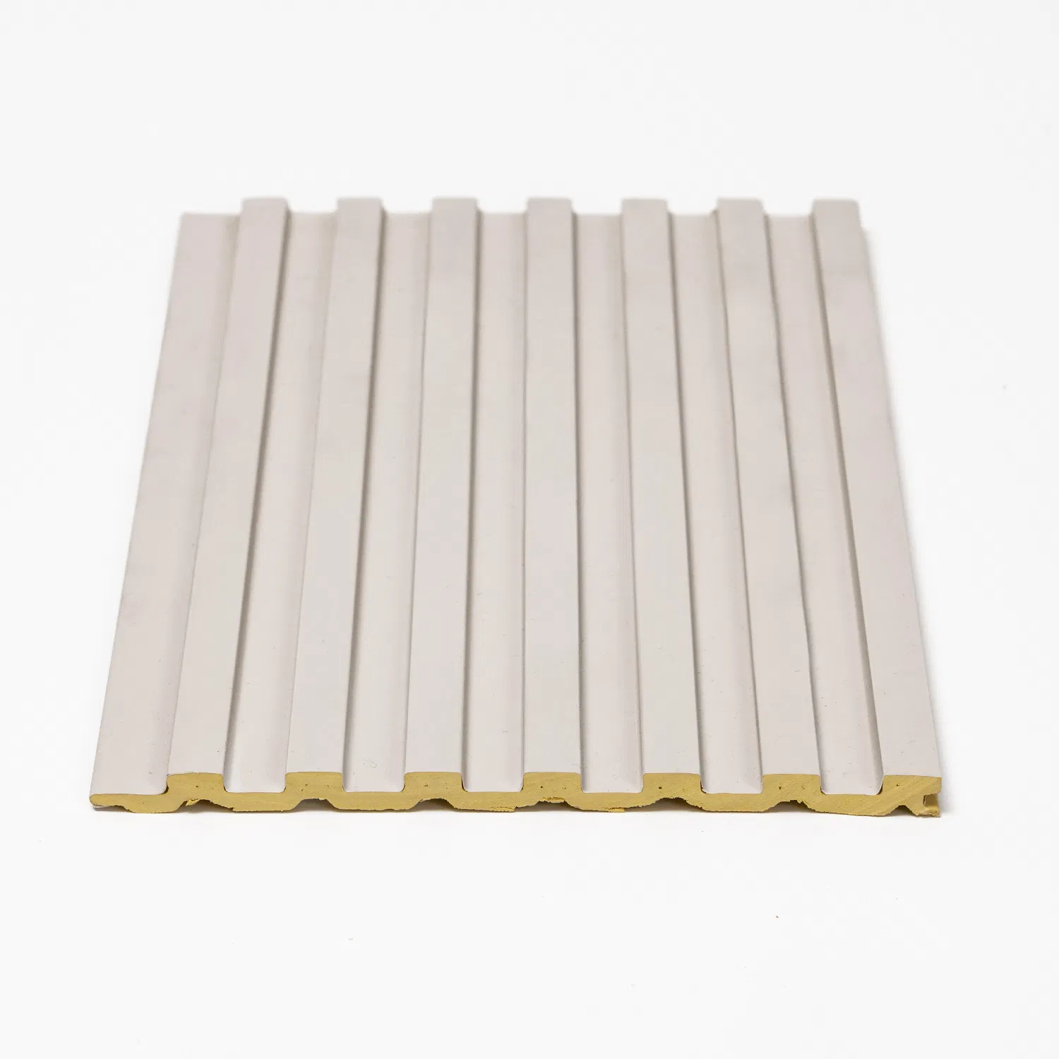 Easy Install Hotel Office Interior Decoration Eco-Friendly Waterproof Fluted PVC Wall Panel