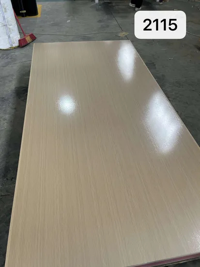 Premium Customized Wood Grain Waterproof Anti-Collision Interior Decorative Wall Panel